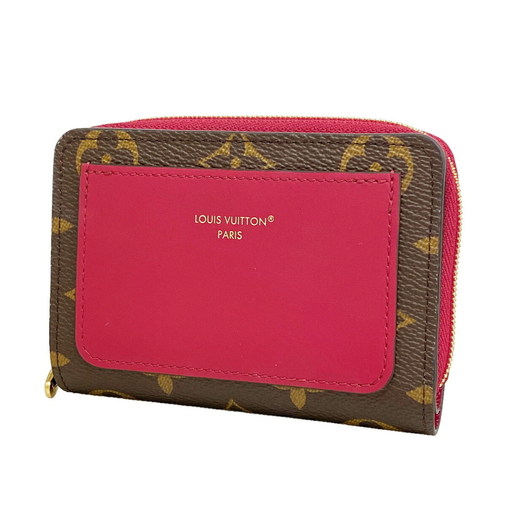Louis Vuitton Monogram Portefeuille Lou Wallet M82377 Fuchsia (Women's)